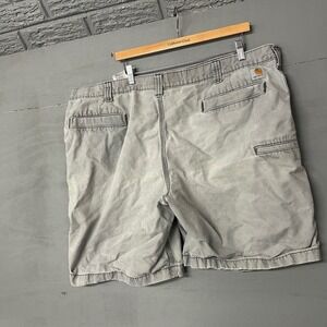 Carhartt Men's Gray Utility Cargo Shorts Size 44 Relaxed Fit Workwear